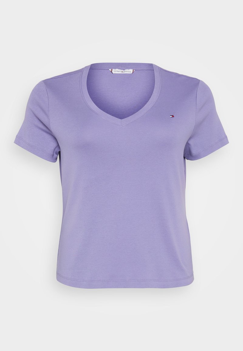 Tommy Hilfiger Curve T-shirt basic lila