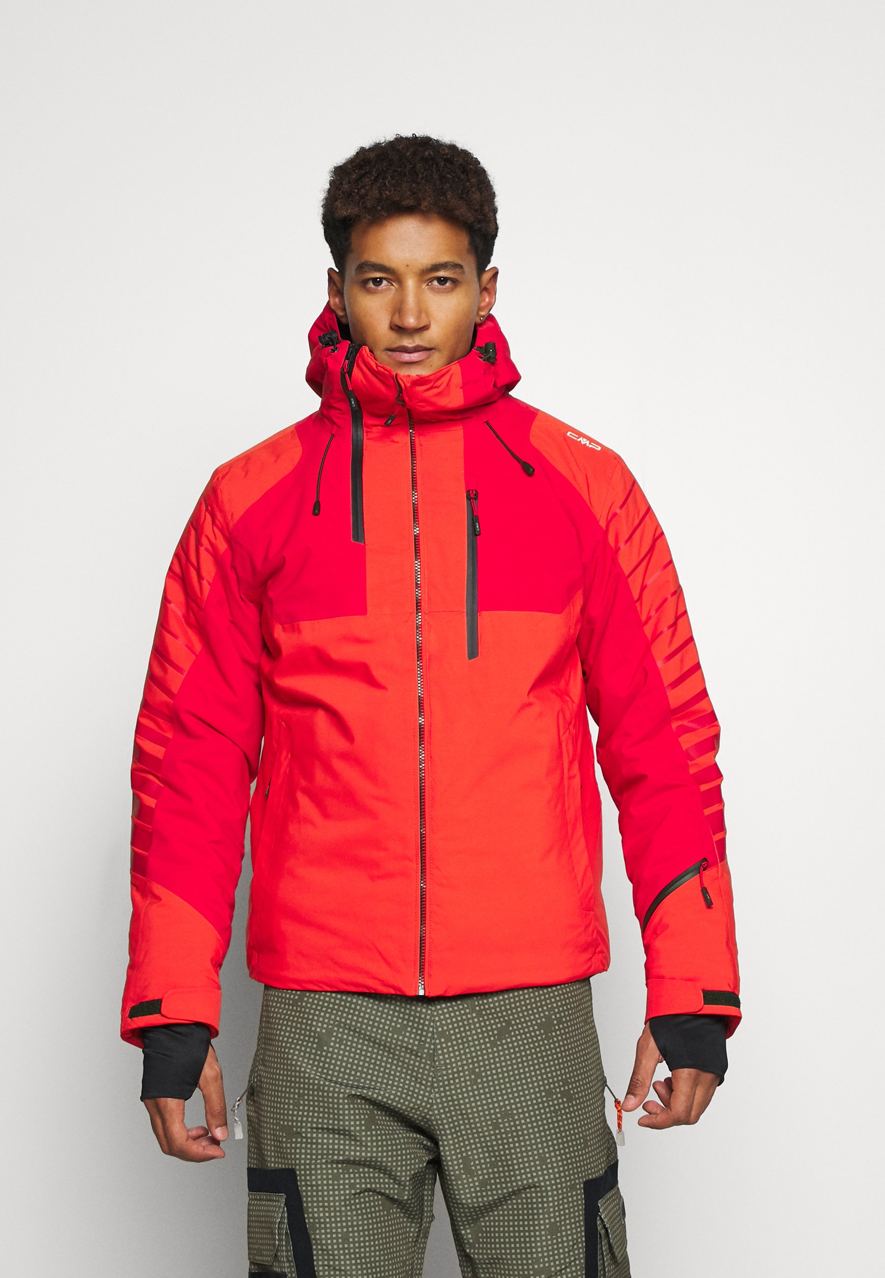 man jacket fix hood cmp