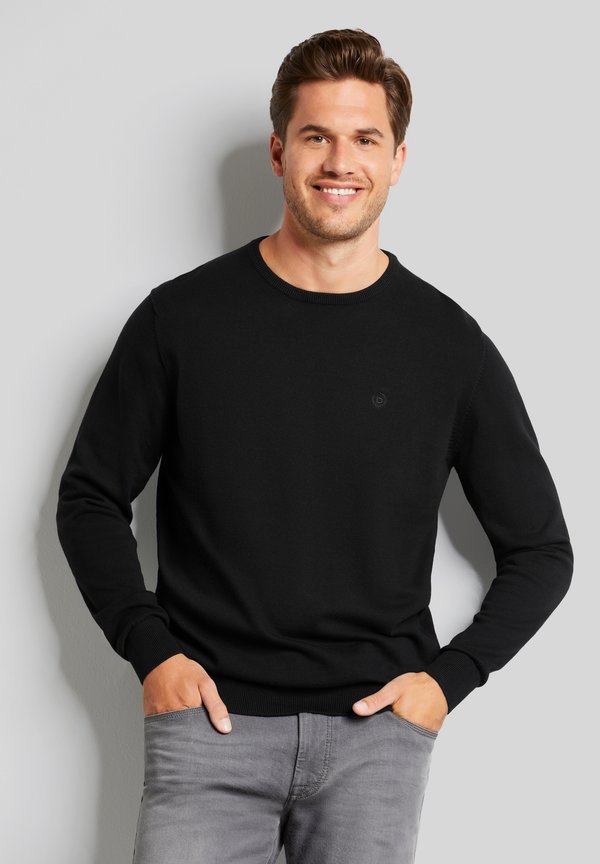 O-NECK - Strickpullover - schwarz