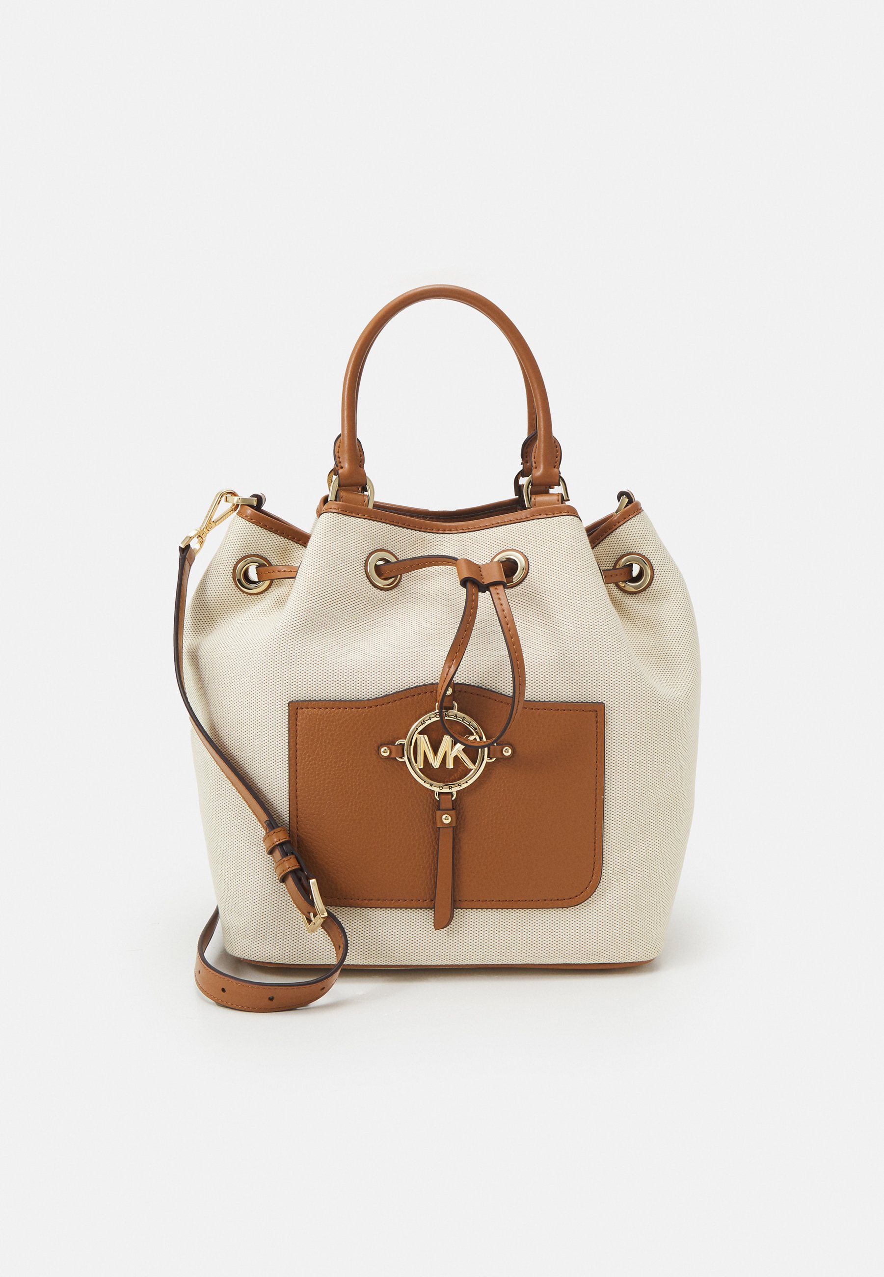 MICHAEL Michael Kors AMY - Bolso de mano - natural/crema - Zalando.es