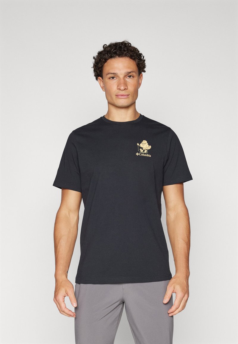 Columbia - HAGEMAN™ GRAPHIC TEE - Camiseta estampada - black, Ampliar