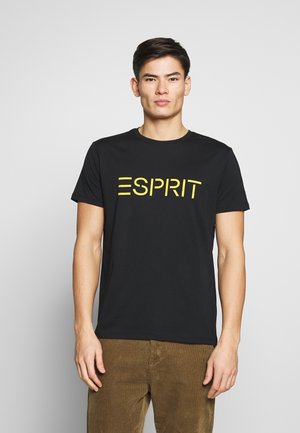 LOGO - T-shirt z nadrukiem - black