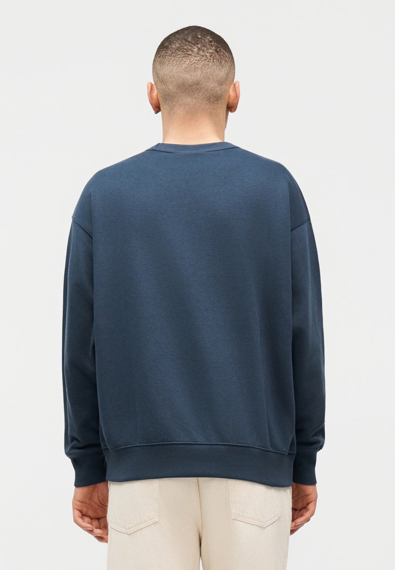 GAP BOXY CREW - Mikina - vintage navy