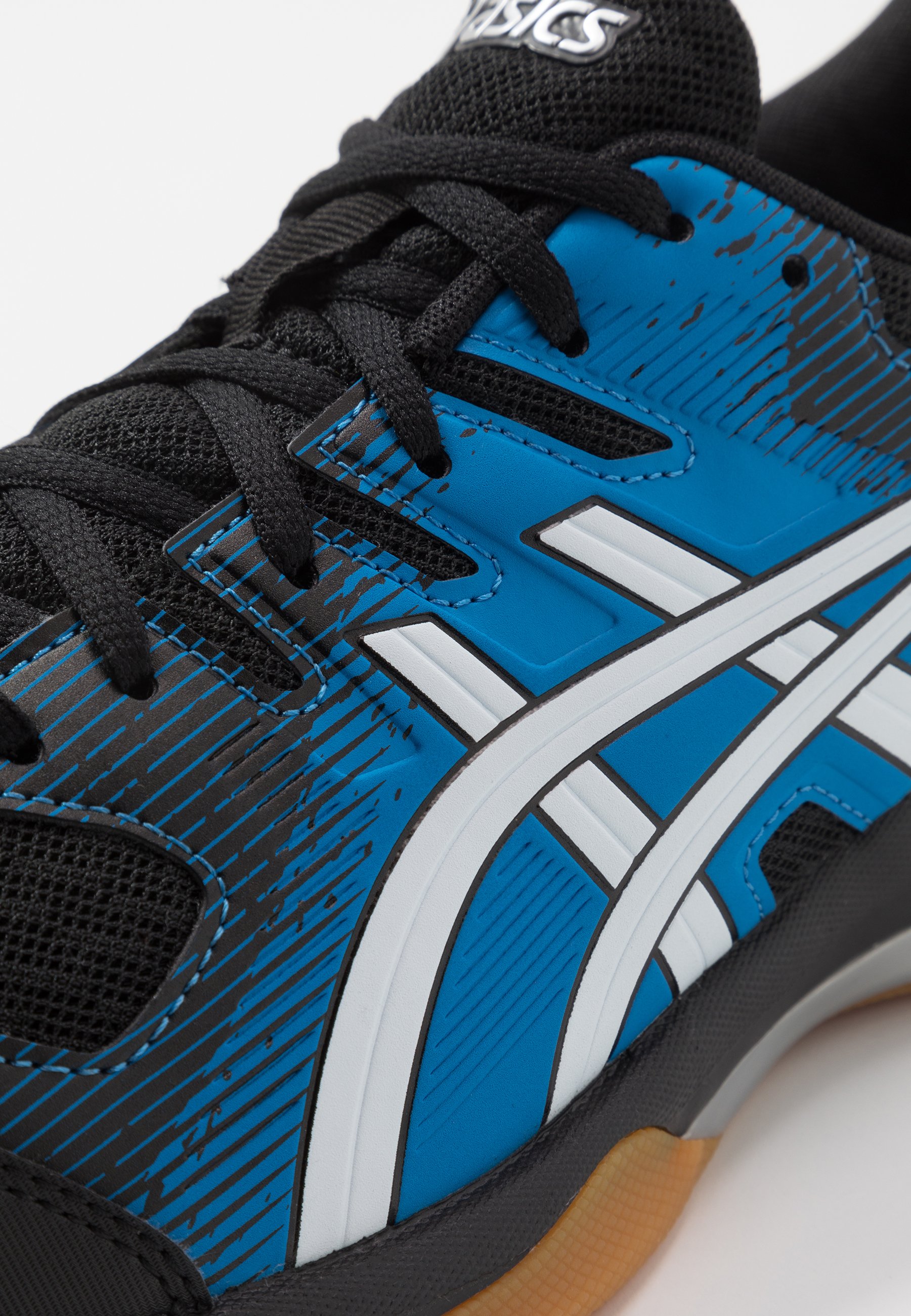 asics gel rocket bleu