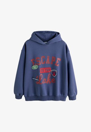 GRAPHIC - Kapucnis pulóver - denim blue