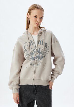 Koton Zip-up sweatshirt - grey