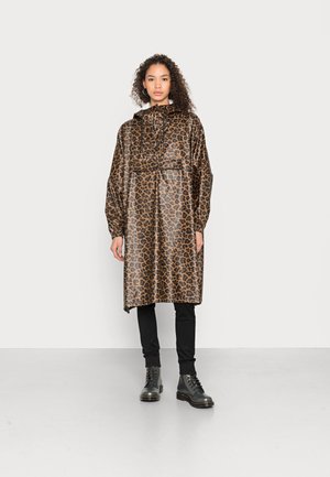 ONLELISA RAINPONCHO - Veste imperméable - tobacco brown