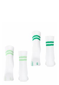 Esprit TENNIS STRIPE 2-PACK - Socken - white