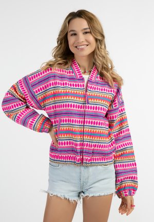 IZIA, IZIA BOMBERJACKE - Giubbotto Bomber - mehrfarbig pink