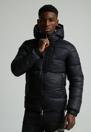 VITORNO 2.0 AOP PUFFER JACKET - Zimska jakna - jet black