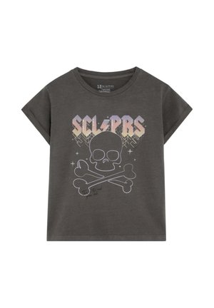 GLAM TEE - Camiseta estampada - anthracite