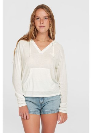 TEES ESSENTIALS - Luvtröja - snow white