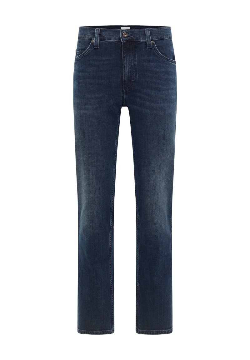 Mustang Straight fit jeans met labelpatch, model ' TRAMPER ' in