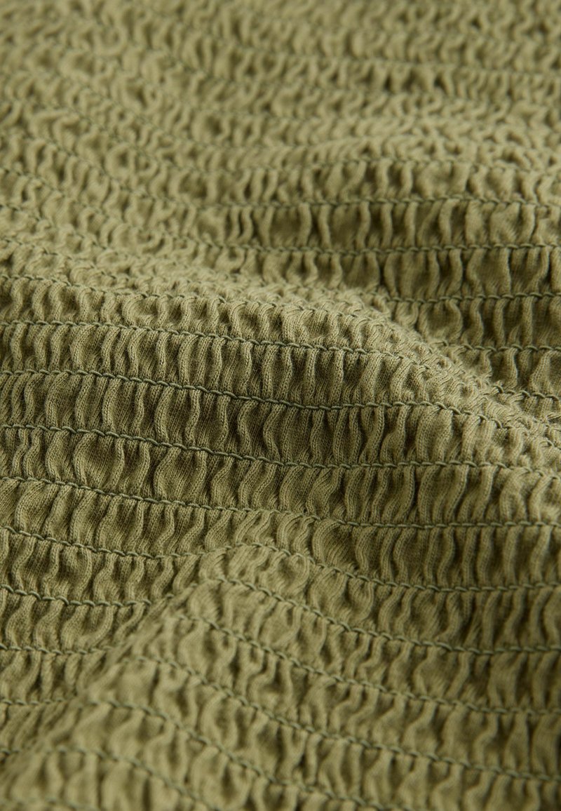 Next REGULAR FIT - SHIRRED ASYMMETRIC SLEEVELESS - Blouse - khaki green ...