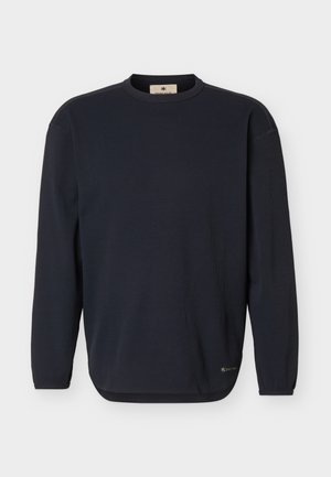 Snow Peak, DRY WAFFLE LONG SLEEVE - T-shirt à manches longues - dark navy
