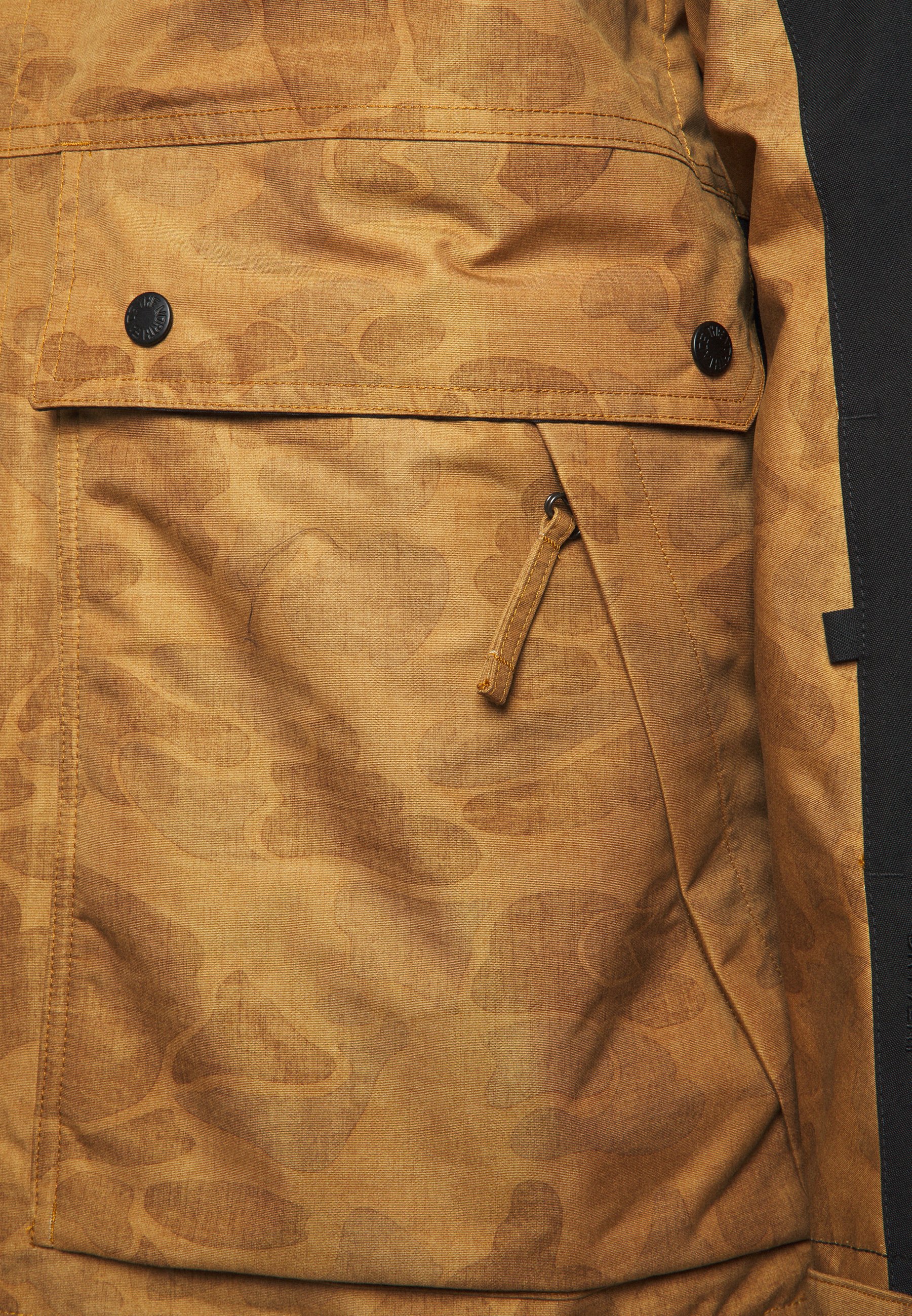 The North Face BALFRON JACKET Skijakke tanblack The North Face BALFRON JACKET Skijakke tanblack