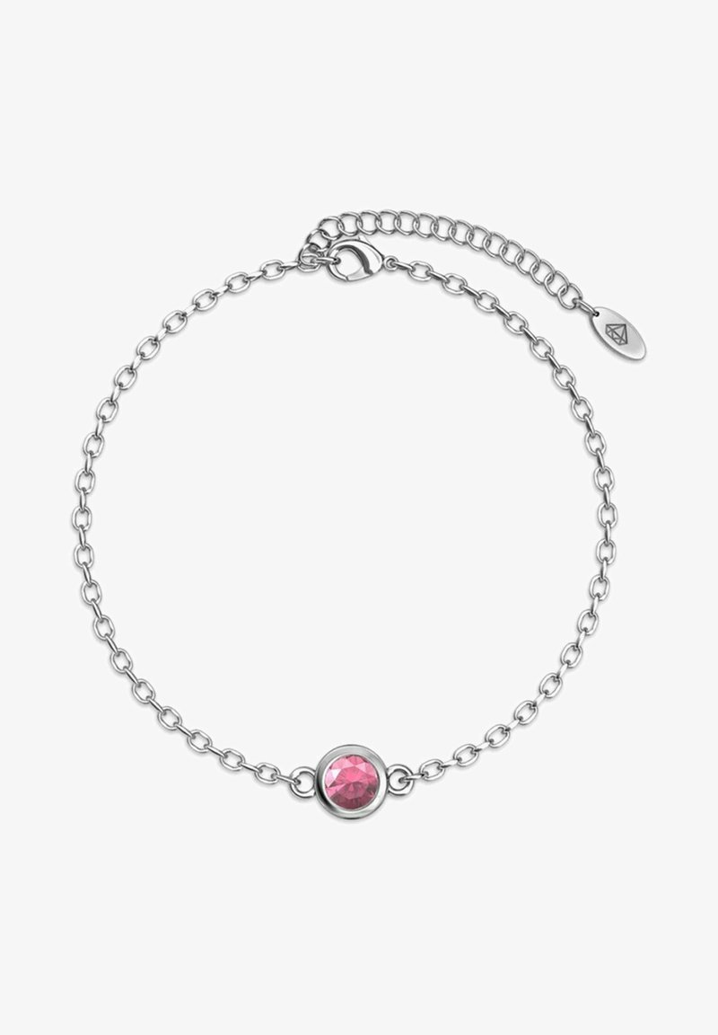 MYC Paris BIRTH STONE - ET CRISTAL - Bracciale - couleur argentée rose