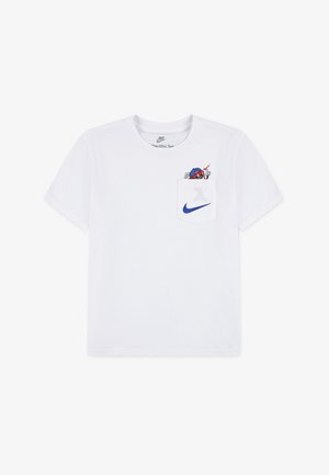Nike Sportswear PEACE - Apdrukāts T-krekls - white