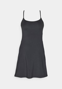 FLOAT JULIET STRAPPY DRESS - Vestito di maglina - black