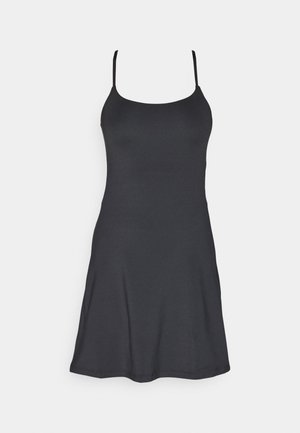 Girlfriend Collective FLOAT JULIET STRAPPY DRESS - Vestito di maglina - black