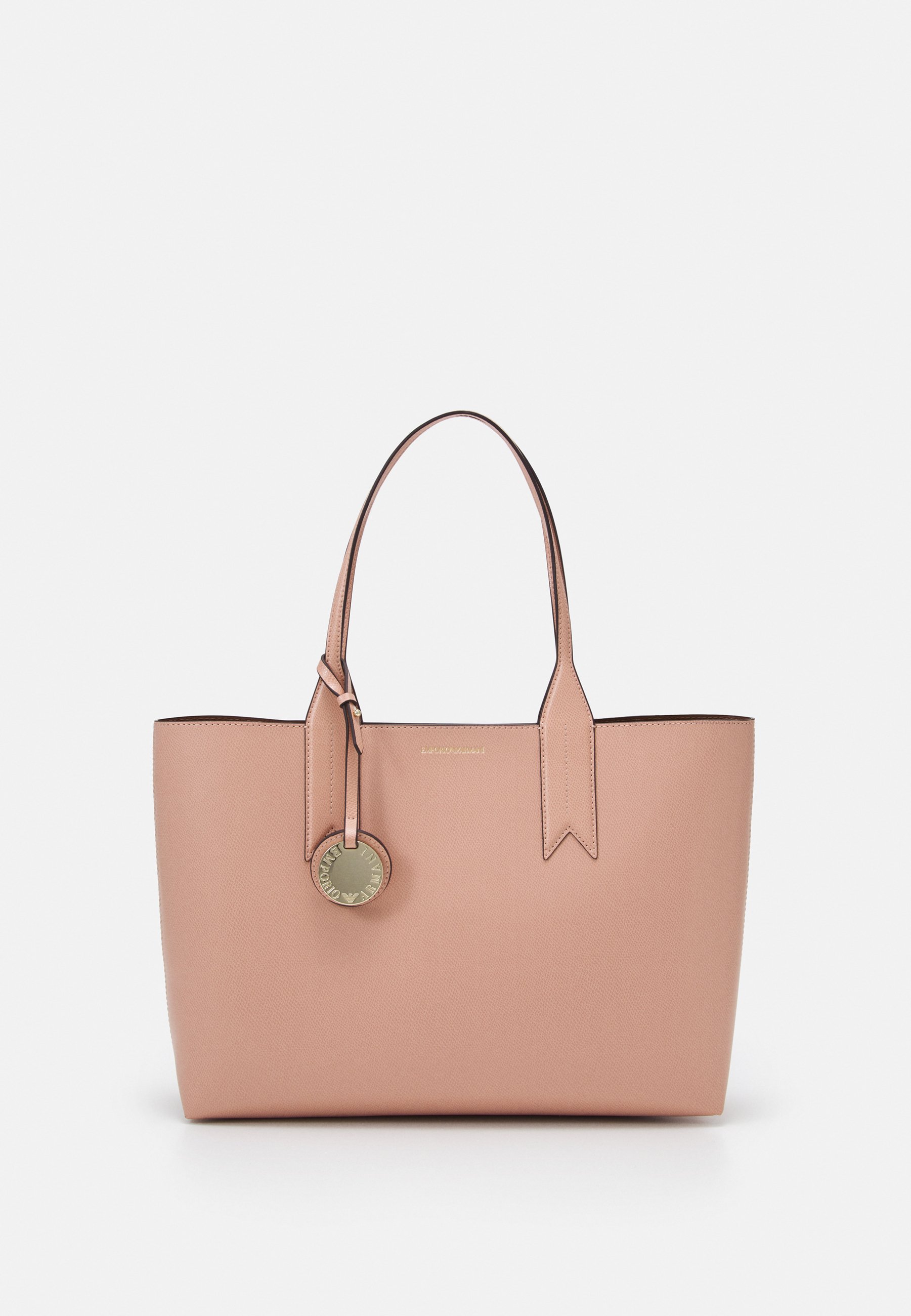 Emporio Armani TOTE - Borsa a mano - nudo/tabacco/color carne - Zalando