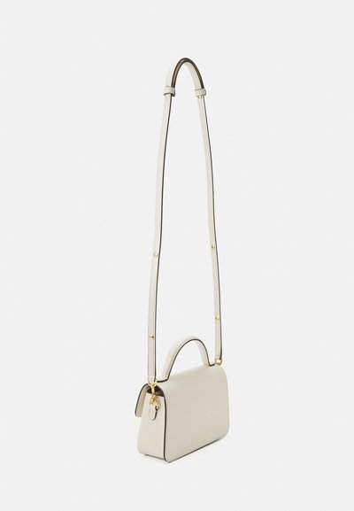 Tory Burch ROBINSON SPAZZOLATO  - Umhängetasche - light cream