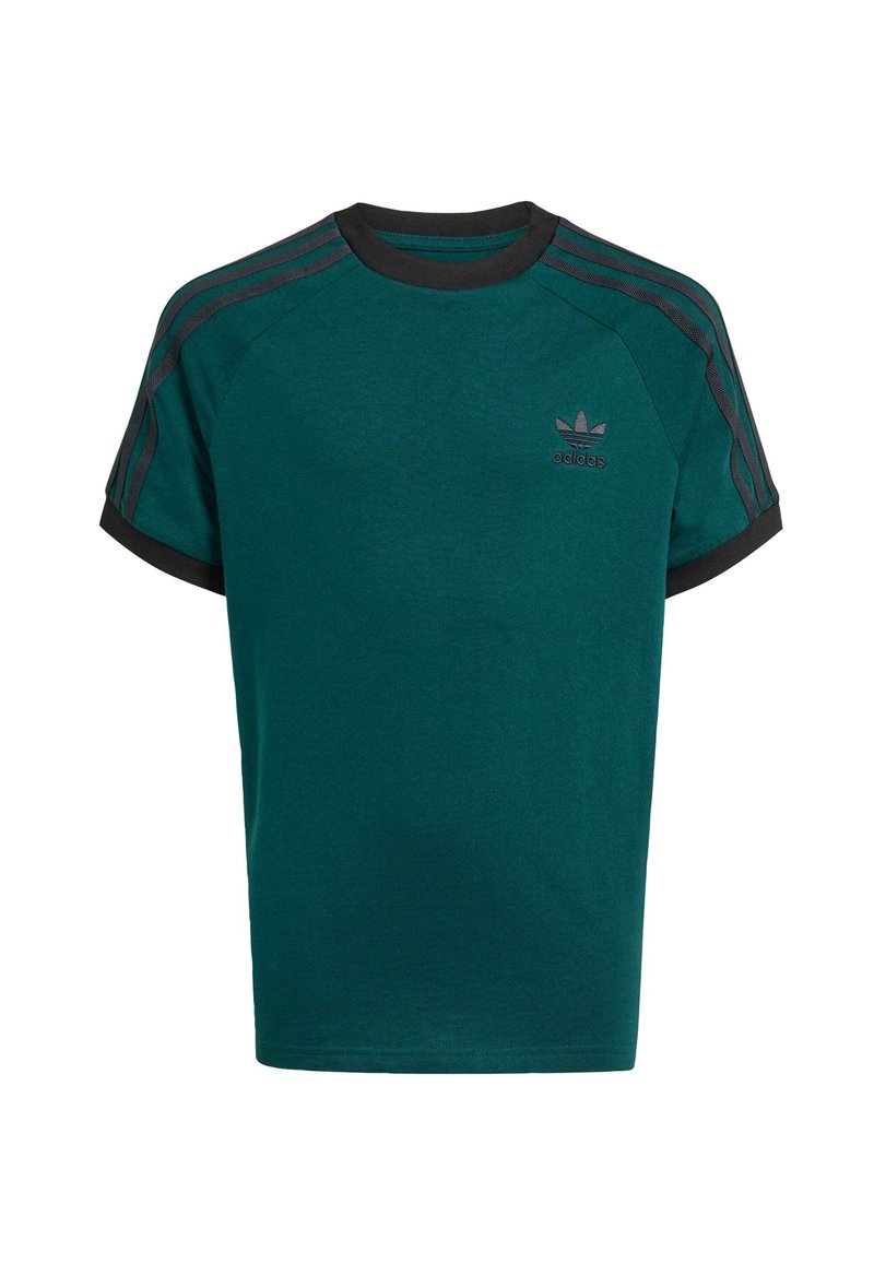 adidas Originals T-shirt print donkerblauw adidas Originals T-shirt print donkerblauw