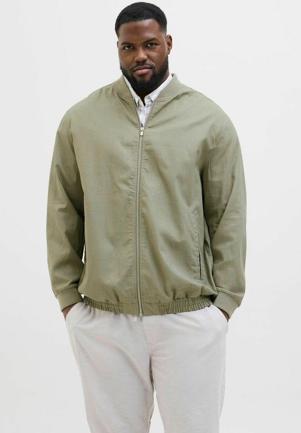 PLUS SIZE - Bomberjacke - vetiver