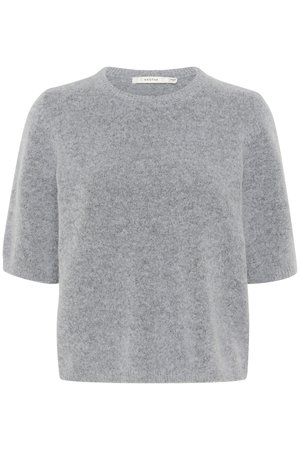 Gestuz ALPHA TEE - Print T-shirt - pearl blue
