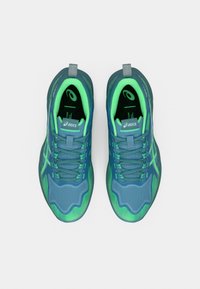 ASICS SONICSMASH - Παπούτσια πάντελ - saba blue/vital green