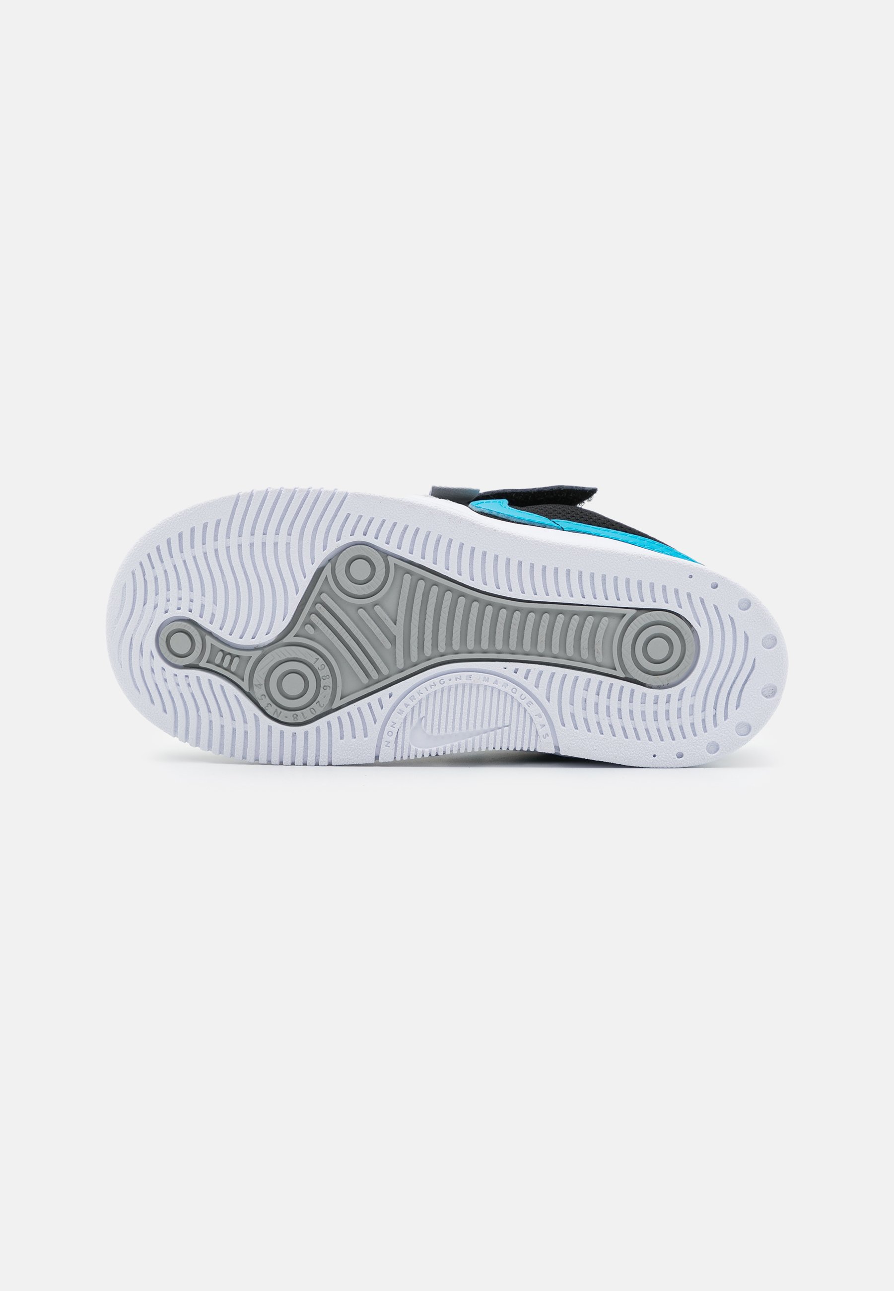Nike Sportswear SQUASH-TYPE - Zapatillas - black/laser blue/light smoke  grey/white/negro - Zalando.es