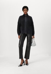 Repeat CARDIGAN - Kardigán - anthra