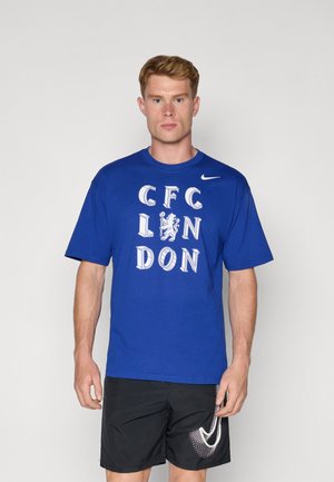 CFC LONDON TEE - Klubbkläder - rush blue