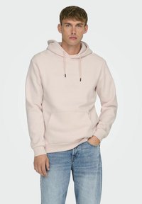 Only & Sons ONSCERES HOODIE - Sweatshirt - barely pink