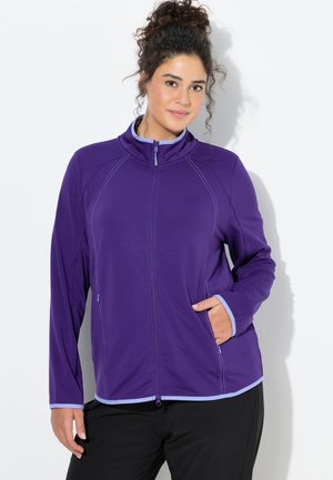 STEHKRAGEN LANGARM - Sweatjakke - Purple