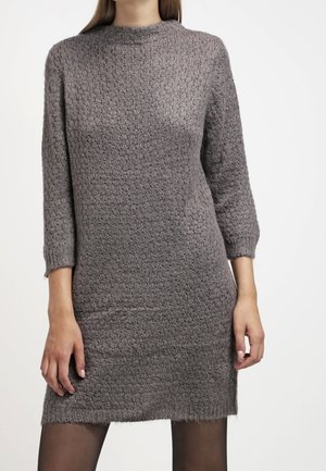 Jumper dress - mottled grey