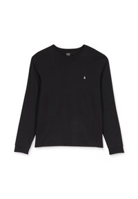STONE BLANKS - Long sleeved top - black