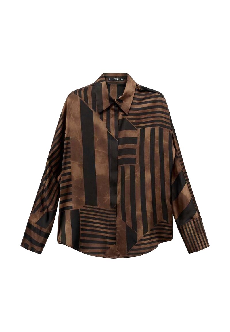 Mango Camicia brown/marrone Zalando