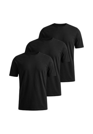 3PACK - Základné tričko - black