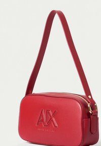 Armani Exchange MESSENGER BAG - Ručna torba - red dahlia