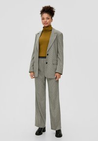 QS MIT ROLLKRAGEN - Longsleeve - guacamole