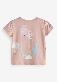 Next SHORT SLEEVE 4 PACK REGULAR FIT - T-shirts print - pink unicorn
