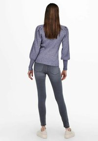 ONLY Stickad tröja - purple