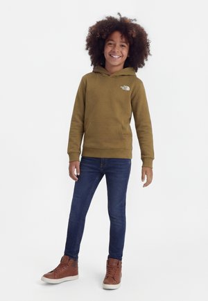 The North Face TEEN SIMPLE DOME LIGHT HOODIE UNISEX - Φούτερ με κουκούλα - cedar