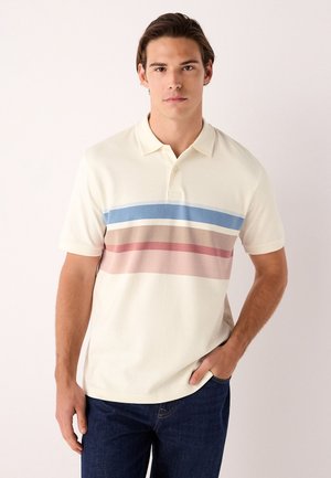 CHEST BLOCK STANDARD - Poloshirt - ecru white