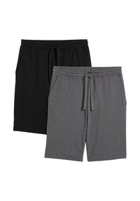 bonprix BERMUDA 2ER PACK - Pantalon de survêtement - grey