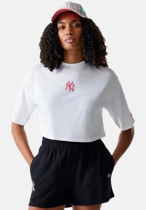 WMNS LE MIDI NEYYAN  WHI - T-shirt basic - white