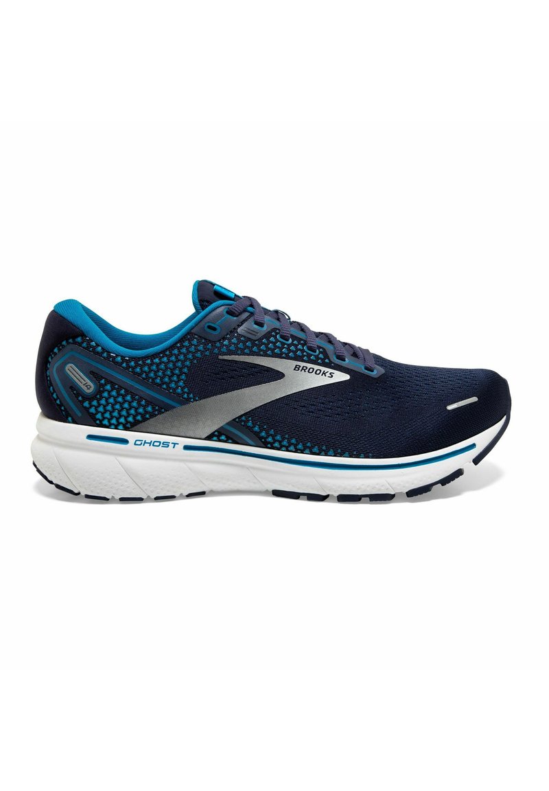 Brooks GHOST 14 Neutrale løbesko navy stellar white/blå Zalando.dk