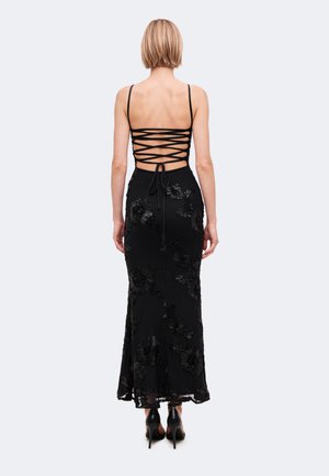 WAL G., MARY FLORAL MAXI - Официално облекло - black