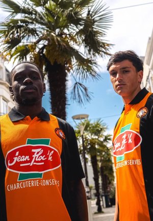COPA, FC LORIENT 1998 - 99 RETRO FOOTBALL SHIRT - Poloshirt - orange